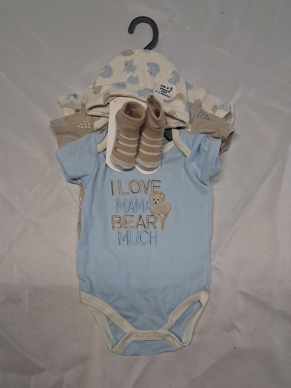 NWT 5 Piece Set For Baby Boy 3-6mth